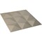 Ekena Millwork 19 5/8in. W x 19 5/8in. H Benson EnduraWall Decorative 3D Wall Panel Covers 2.67 Sq. Ft. WP20X20BECSV - alternate 2